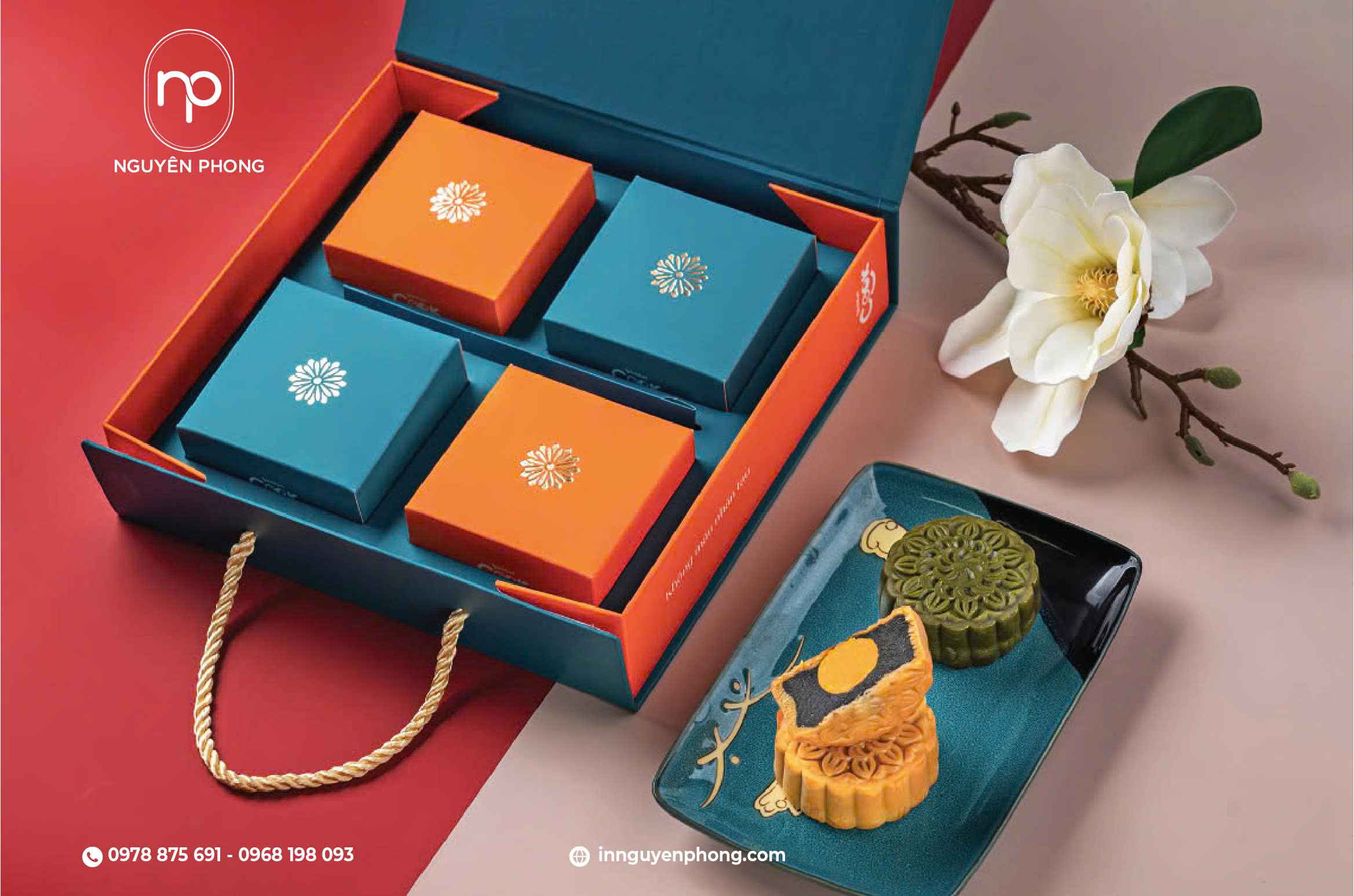 Dịch vụ in hộp bánh trung thu theo yêu cầu 